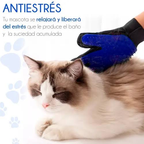 Guante Cepillo Para Pelaje de Mascotas