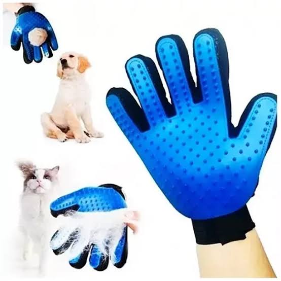 Guante Cepillo Para Pelaje de Mascotas